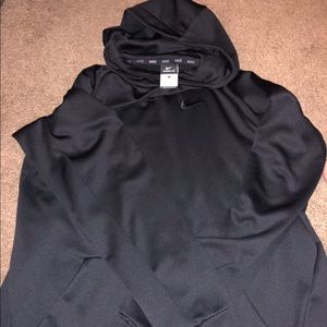 black Nike sweatshirt